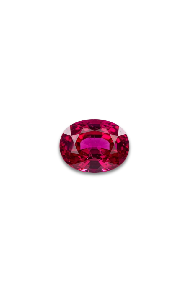 Exquisite Oval-Cut Rhodolite Garnet | 3.55 ct