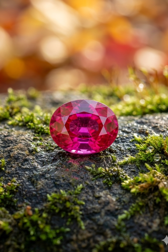 Exquisite Oval-Cut Rhodolite Garnet | 3.55 ct - Image 2